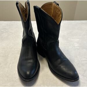 Freebird Men's Boots Size 10 Black Leather Pull On Western Outlaw Mexico Cowboy